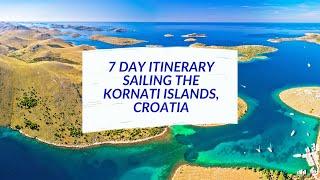 A PERFECT Croatian Yacht Charter | 7 Day Sailing Itinerary