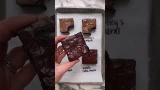 How does cocoa powder affect your brownie? press play! #bakingscience #brownie #brownierecipes