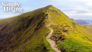 SNOWDON: A Solo Virtual Hike Of The BEST RIDGELINE route | Hiking In Wales