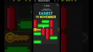 19 November Mini Game 100% Easily Solved Today | Hamster Kombat Mini Game 19 November | Mini Game