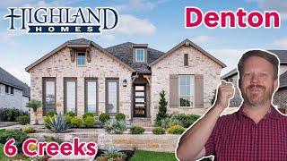 Highland Homes | Denton Model Home | 6 Creeks | Austin Home Tour