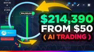 $50 TO $214,390 WITH AI TRADING BOT ON POCKET OPTION | POCKET OPTION BOT | BINARY OPTION STRATEGY