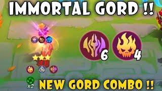 GORD NEW FULL DAMAGE COMBO !! IMMORTAL INFERNO !! MAGIC CHESS MOBILE LEGENDS