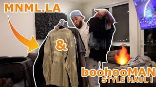 boohooMAN X MNML.LA STYLE HAUL