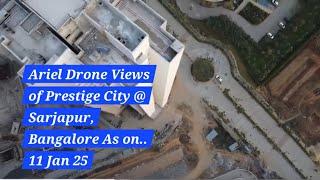 Aerial Drone View Footage of Forum Mall- Avalon,Eden,Meriden & Aston Park @ Prestige City Bangalore