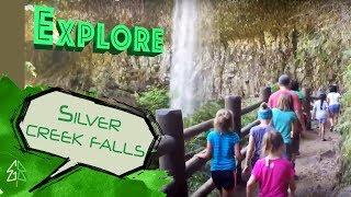 Big Family Travel Vlog: Silver Creek Falls, Oregon State Park