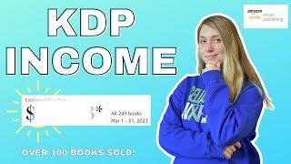 How Much I Made March 2023 With Amazon KDP | Low Content Book Publishing