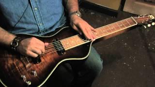 Asher Electro Hawaiian lap steel demo video By Mountain Cat Guitars