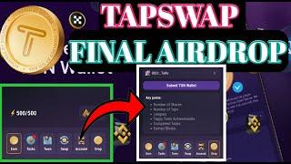 Tapswap Airdrop । TapSwap Wallet Connect । Tapswap Airdrop Task। Tapswap Airdrop Update।