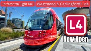 Parramatta Light Rail Vlog 52: L4 Westmead & Carlingford Line NOW OPEN