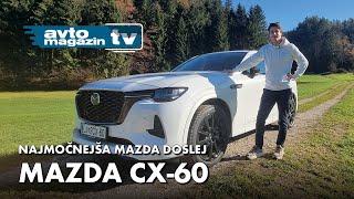 MAZDA CX-60: To je najmočnejša Mazda doslej | Avto Magazin TV