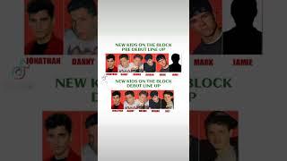 NKOTB Pre debut Line Up #newkidsontheblock