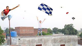 New Kite Catch With Man Kite Fight | Kites