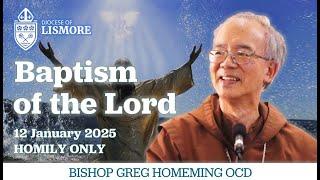 Summer Homily Series with Bishop Greg Homeming - Baptism of the Lord 12 January 2025 (HOMILY ONLY)