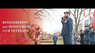 2024 Remembrance Day Service Broadcast