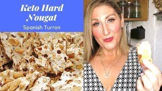 Keto Hard Nougat (Turron)