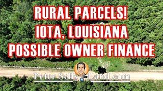 Buy Rural Land In Louisiana! - Iota (Acadia Parish) - Possible Owner Finance