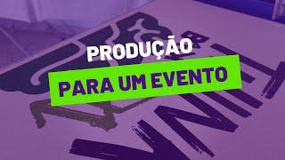 Serigrafia: Produzindo 100 peças para um evento empresarial