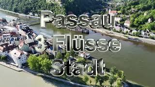 Passau 3 Flüsse Donau, Inn, Ilz - Hochwasserhilfe - Spenden-Aufruf für Flutkatastrophe 06 2024