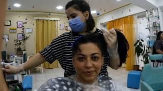 Vlog 4 Gunel went to the beauty salon, Samir composed music and made a clip