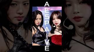 2024 최고의 콜라보 Best collaborations in k-pop in 2024 IVE+AESPA '카리나+안유진' @aespa  @IVEstarship