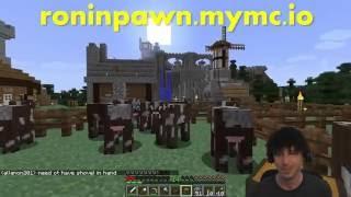 Minecraft 1.10.2 | NEW Roninpawn Fan Server ONLINE NOW!