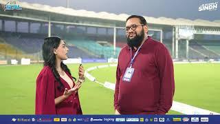 Jahanzeb Alam, Owner of Hyderabad Bahadurs Interview | Match 4 | SPL