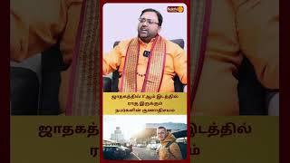 ஜாதகத்தில் 3'ஆம் இடத்தில் ராகு இருக்கும் நபர்களின் குணாதிசயம் | Astro Shubam Vijaykumar Bakthi Plus