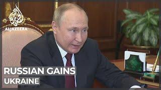 Putin hails "victory" in Luhansk, congratulates troops