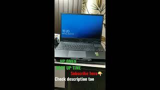 HP Omen Gaming 15 en0001ax Win.10 Home Fastest Boot-Up || #shorts #omen #hpomen || Technical We ||