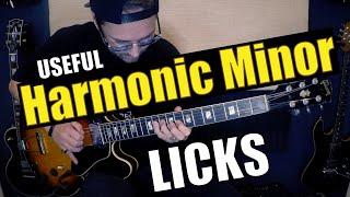 Harmonic Minor Scale Exercise (Licks) // Wednesday Warm-up 