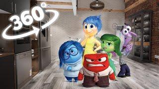 Inside Out Lives In My VILLA Real Life IN 360° Video | VR / 4K