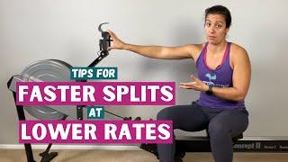 3 Tips to Get Faster Splits at Lower Stroke Rates