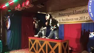 H3G Showact bei der Prinzenproklamation der KG Buschhoven am 16.11.2018...Es war einfach klasse