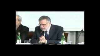 Andrea Riccardi (Comunità di Sant'Egidio): the speach at Arab spring