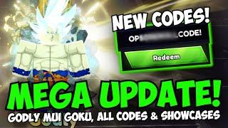  [NEW CODES] New MUI GOKU GODLY UPDATE! All Showcases, Codes & More! #animelaststand