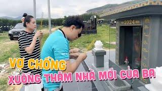 Vợ chồng Hồ Bích Trâm xuống thăm nhà mới của Ba, các Anh Chị đều lo chu toàn cho Ba