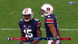 Football Highlights 2017: No. 6 Auburn vs No. 1 Alabama