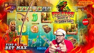 DICEMBRE DI FUOCO 2024 - BIG BASS SECRETS OF THE GOLDEN LAKE  a BET MAX | SPINNATE PAZZE #46 |