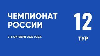 Чемпионат России по футболу. 12 тур. 8 октября 2022 года