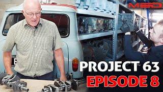 Project 63 Episode 8 -  we search for a Cooper S block and crank