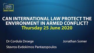 Can international law protect the environment in armed conflict?