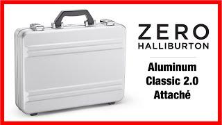 Zero Halliburton Classic 2.0 Premier Aluminium Attaché Case