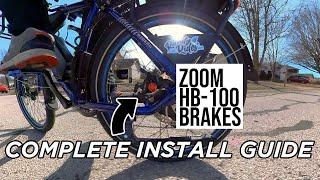 Install Zoom HB-100 hydraulic brakes on your Ariel Rider Rideal