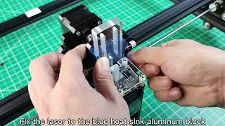 Assembly video of laser engraving machine "4540"