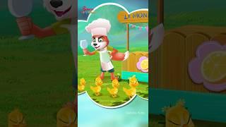 Five Little Ducks - English Nursery Rhymes for Children with Furry Friends | Galatta Kids | Shorts