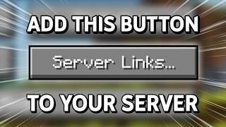 Add a Server Links Button to your Minecraft Server