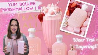 🩷KAYALI YUM BOUJEE MARSHMALLOW|81|🩷 Wear Test plus Layering| + 7k Subscriber Giveaways!!