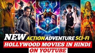 Top 10 New Action & Adventure Hollywood Movies On YouTube In Hindi | 2024 Hollywood Movies in Hindi