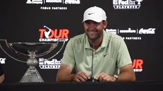 Scottie Scheffler Sunday Winner Press Conference 2024 Tour Championship © PGA Tour